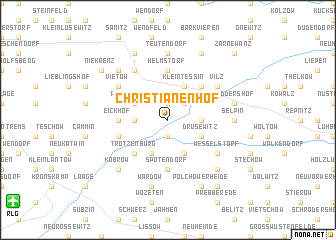 map of Christianenhof