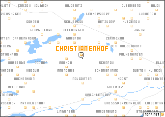 map of Christianenhof