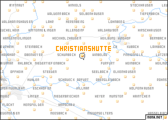 map of Christianshütte