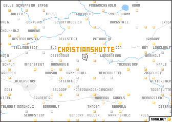 map of Christianshütte