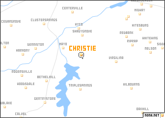 map of Christie