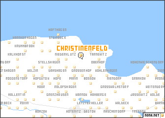 map of Christinenfeld