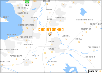 map of Christopher