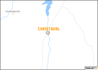map of Christoval