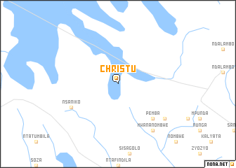 map of Christu