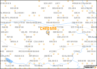 map of Chrosna