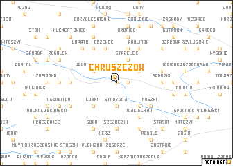 map of Chruszczów