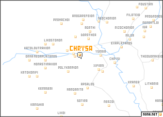 map of Chrýsa