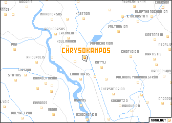 map of Chrysókampos