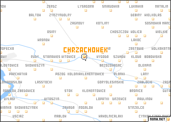 map of Chrząchówek