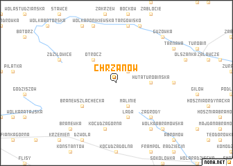 map of Chrzanów