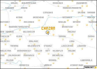 map of Chrzan