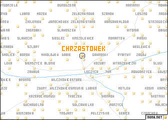 map of Chrząstówek