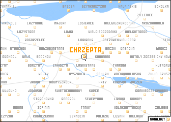 map of Chrzepta