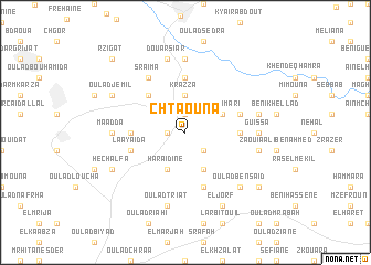 map of Chtaouna