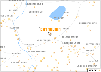 map of Chtaounia