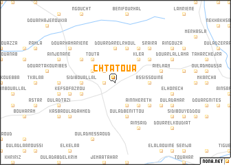 map of Chtatoua