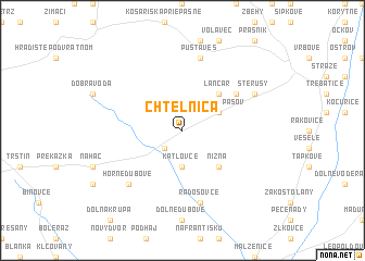 map of Chtelnica