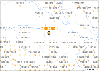 map of Chuabaj