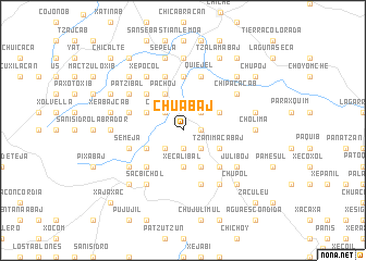 map of Chuabaj