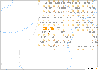 map of Chuadi