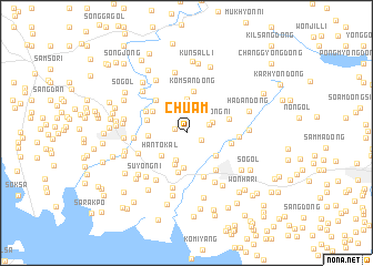 map of Chuam