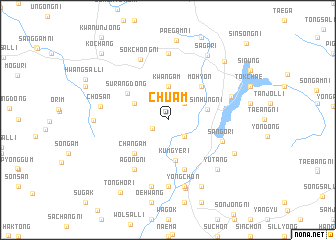 map of Chuam