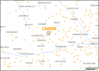 map of Chuaña