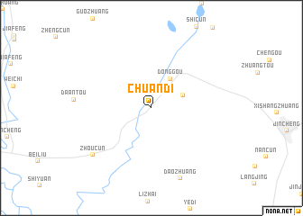 map of Chuandi