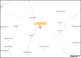 map of Chuandi