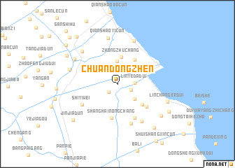 map of Chuandongzhen