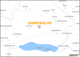 map of Chuanfangling