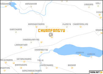 map of Chuanfangyu