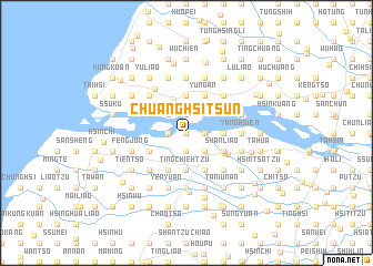 map of Chuang-hsi-ts\