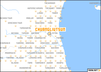 map of Chuang-liu-ts\