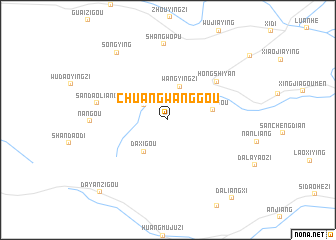 map of Chuangwanggou