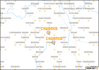 map of Chuanka