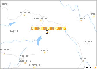 map of Chuankouwukuang