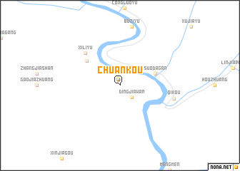 map of Chuankou