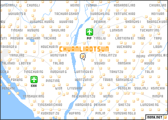 map of Chuan-liao-ts\