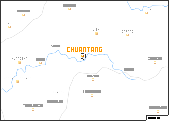 map of Chuantang