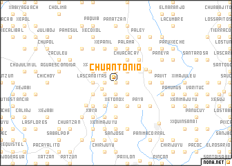 map of Chuantonio