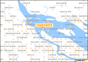 map of Chuāpāra