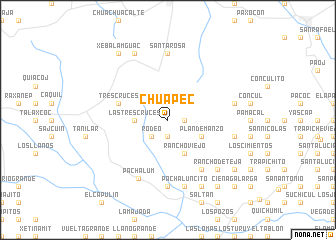 map of Chuapec