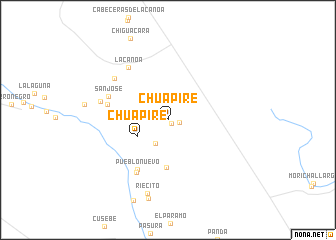 map of Chuapire