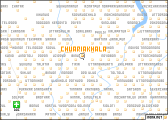 map of Chuāriākhala