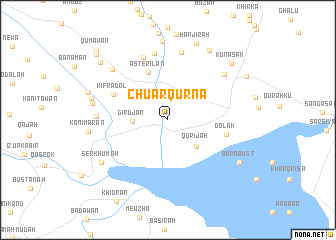 map of Chuar Qurna