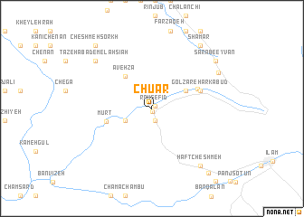 map of Chūār