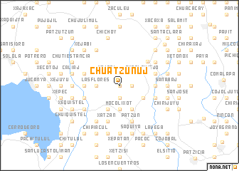 map of Chuatzunuj