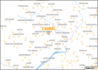 map of Chūbāl